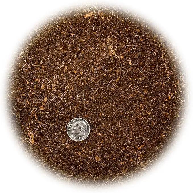 Premium Organic Coconut Coir Mix for Home Gardening - 20 Quart - All Natural Soil Amendment - PH Balanced and Double Washed Coco Coir by Gardenera (4 Bags of 5 Quart) by GreenHaven Gardens