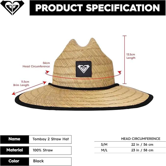 Roxy Women's Tomboy Straw Hat by GreenHaven Gardens