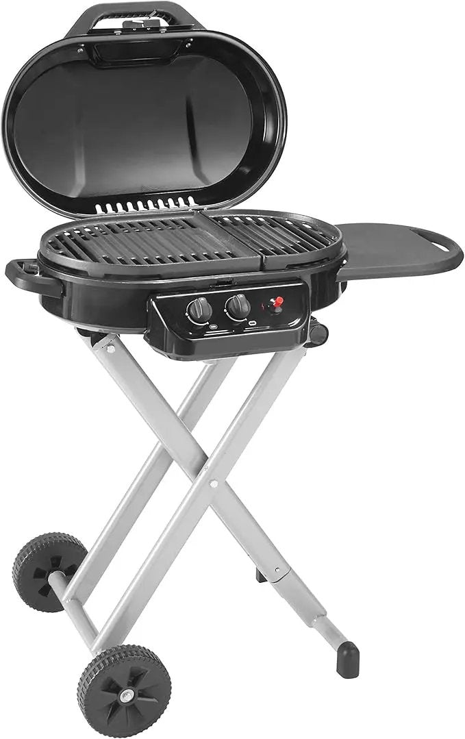Coleman RoadTrip 225 Portable Propane Grill, 2-Burner Gas Grill with Matchless Ignition & Adjustable Temperature Control, 11,000 BTUs of Power for Grilling, Tailgating, Camping, BBQ, & More by GreenHaven Gardens
