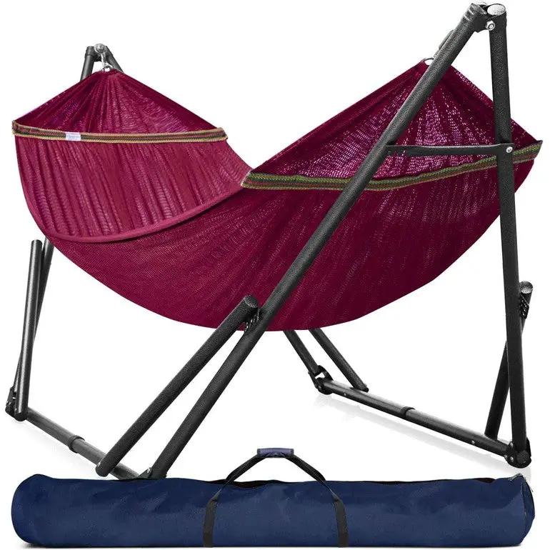 Tranquillo Universal Hammock with Medium Size Stands for Ultimate Relaxation - Ideal Universal Hammock Stands - Medium Size by Megsu