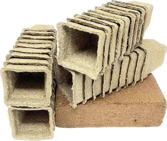 Seed Needs, Culinary Herb Seed Packet Collection Seed Starting Bundle (Includes 12 Individual Seed Packets, 36 Starter Pots & 1 Expandable Coco Coir Brick) Heirloom, Non-GMO, Untreated by GreenHaven Gardens