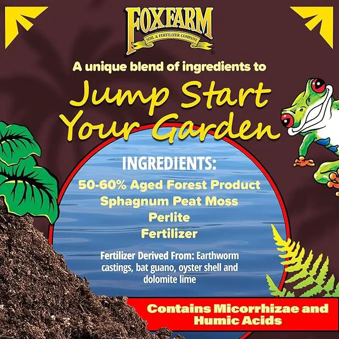FoxFarm Happy Frog Potting Soil, 2cu ft (Pack of 2) - for Indoor/Outdoor Container Plants, Improves Root Efficiency, pH Adjusted for Optimal Nutrient Uptake - Contains Mycorrhizae and Humic Acids by GreenHaven Gardens