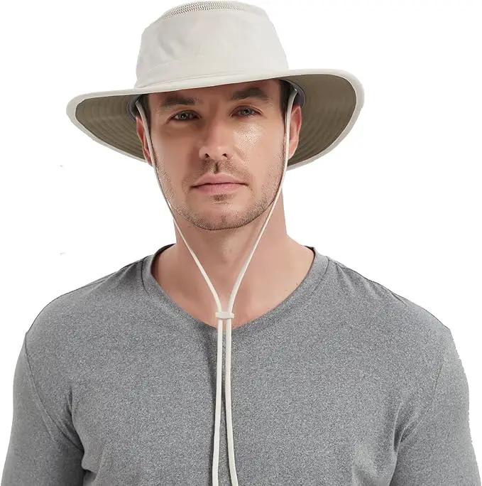 Cimarron Wide Brim Safari Sun Hat for Women & Men – UPF 50+ Outdoor Fishing Hat | Hiking, Running Travel Sun Protection Hat by GreenHaven Gardens