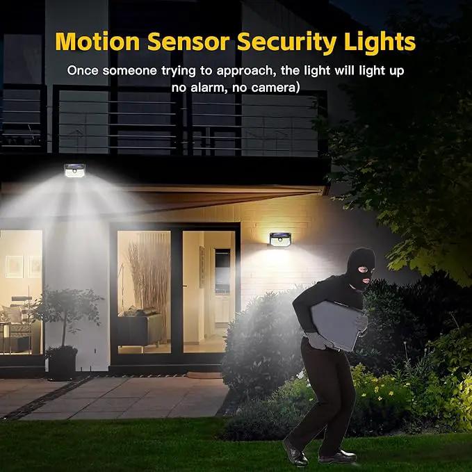 Solar Lights Outdoor Motion Sensor, 178 LED 300LM Waterproof IP65, Wall Mounted Security Light with 3 Modes, 270° Wide AngleWide Angle, Solar Powered for Garden, Yard, Patio, Front Door(8Pack) by GreenHaven Gardens