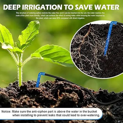 Solar Automatic Drip Irrigation System Houseplant Auto Self Watering Device Waterer for 15 Potted Plants Outdoor Indoor Garden Balcony Vacation While Away by GreenHaven Gardens