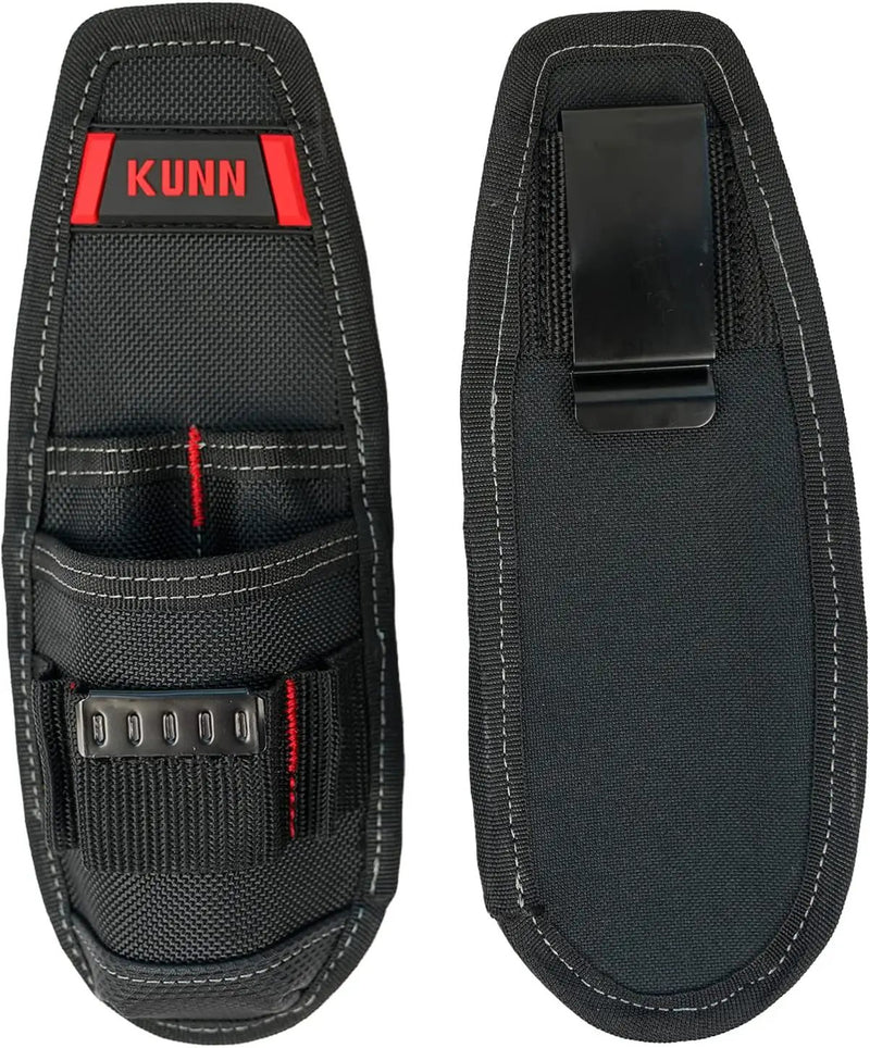 KUNN Construction Tool Holder Small Electrician's Tool Pouch for Tool Belt by GreenHaven Gardens