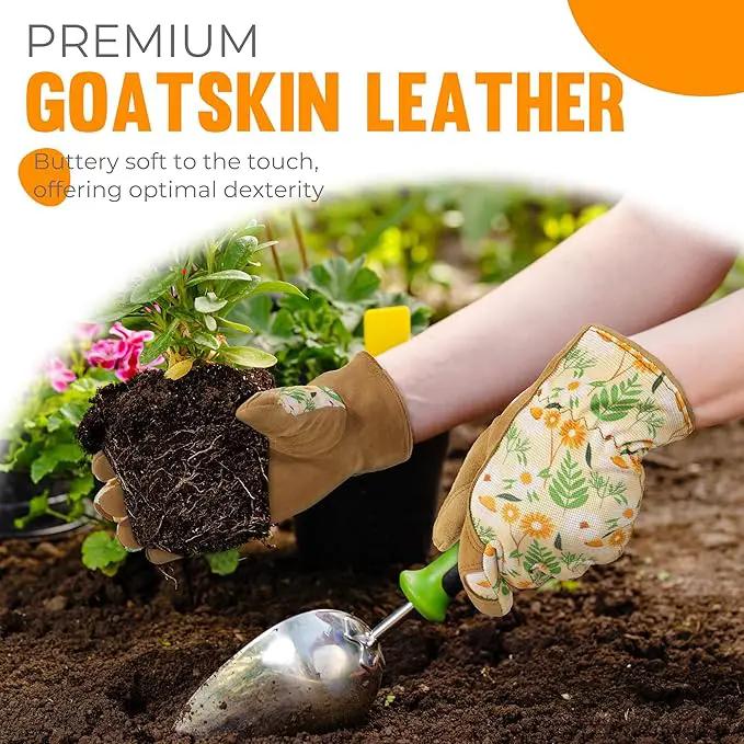 HANDLANDY Women Safety Work Gloves Utility Touch Screen Working Grip Glove for Yardwork Gardening Breathable Mechanic Gloves by GreenHaven Gardens