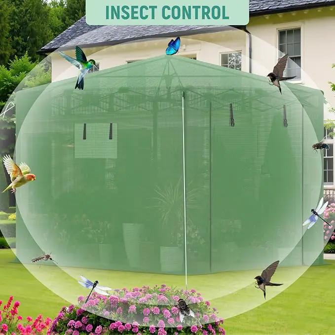 Pop Up Greenhouse 8x12FT, Pop Up Green House for Outdoors, Portable Greenhouses, Walk-in Greenhouses, Popup Greenhouse Kit, Easy Set Up by GreenHaven Gardens