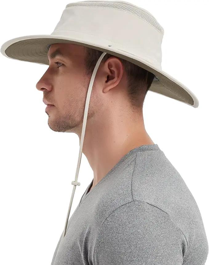 Cimarron Wide Brim Safari Sun Hat for Women & Men – UPF 50+ Outdoor Fishing Hat | Hiking, Running Travel Sun Protection Hat by GreenHaven Gardens