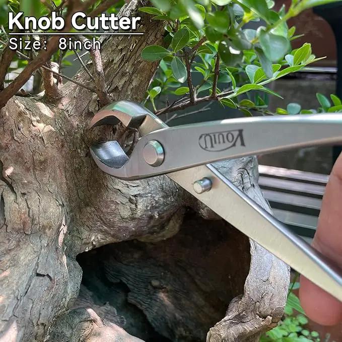 6-Piece Bonsai Tool Set,Concave Cutter,Knob Cutter,Jin Pliers,Wire Cutter,Bonsai Scissors, Root Hook by GreenHaven Gardens