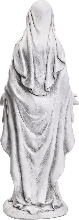 TOETOL Virgin Mary 29.9 Inch Outdoor Statue Religious Blessed Mother Garden Decor Statues Catholic Mother Mary Yard Patio Deck Home Entryway Hallway Sculpture by GreenHaven Gardens
