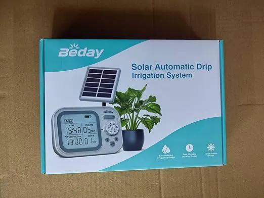 Solar Automatic Drip Irrigation System Houseplant Auto Self Watering Device Waterer for 15 Potted Plants Outdoor Indoor Garden Balcony Vacation While Away by GreenHaven Gardens