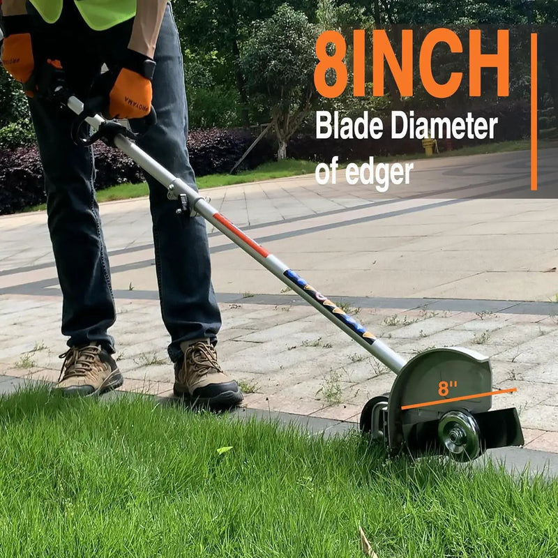 PROYAMA 26cc Weed Eater/Wacker Gas Powered, 2-Cycle Gas String Trimmer/Edger, 3 in 1 Brush Cutter with 17’’ Cutting Path, Grass Trimmer Light Weight by GreenHaven Gardens