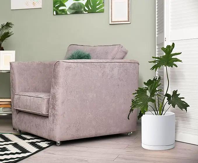 D'vine Dev 8 Inch & 10 Inch Ceramic Planter Pot for Plants with Drainage Hole and Saucer, Large Plant Pots Set, White, 94-G-L-1 by GreenHaven Gardens