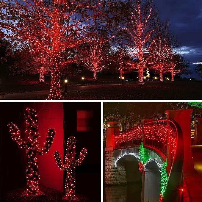 66Ft 200LED Fairy Lights Plug in, Waterproof String Lights Outdoor & Indoor 8 Modes with Timer, Valentines Light Bedroom Decor, Twinkle Light for Girl's Room Garden Christmas Decorations (Red) by GreenHaven Gardens