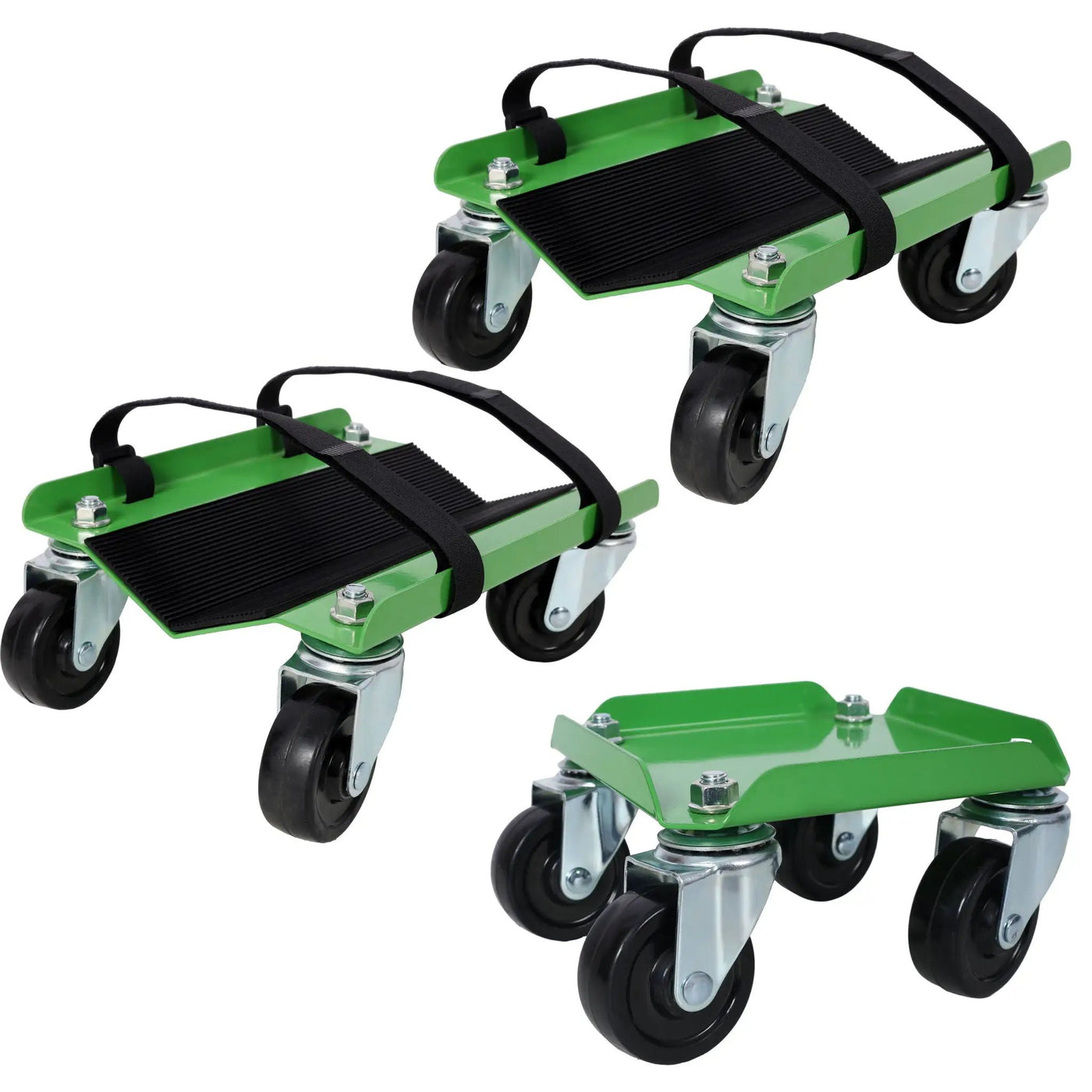 Heavy Duty Steel Snowmobile Dolly with V Slide and Swivel Casters by HouseOfZazla