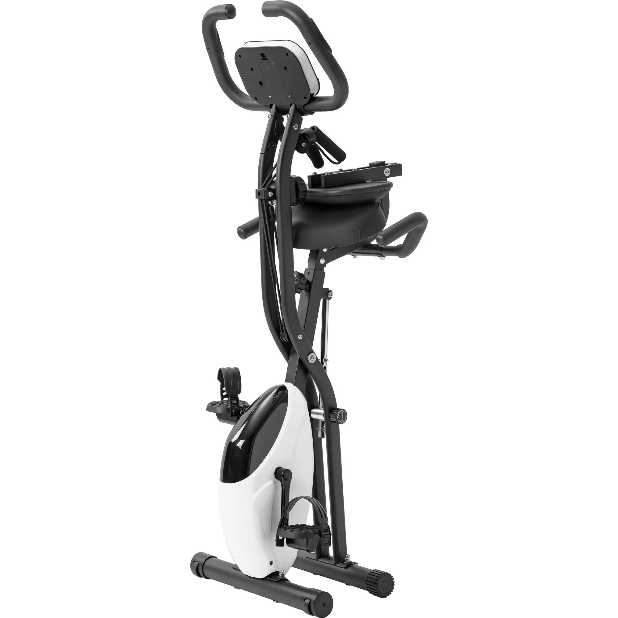 Exercise Bike Folding Stationary Bikes For Home With 16 Level Magnetic Resistance by HouseOfZazla
