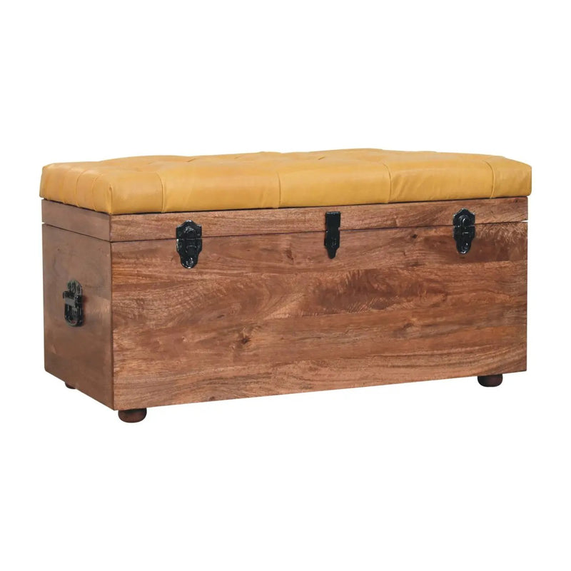 Solid Wood Buffalo Hide Honey by HouseOfZazla