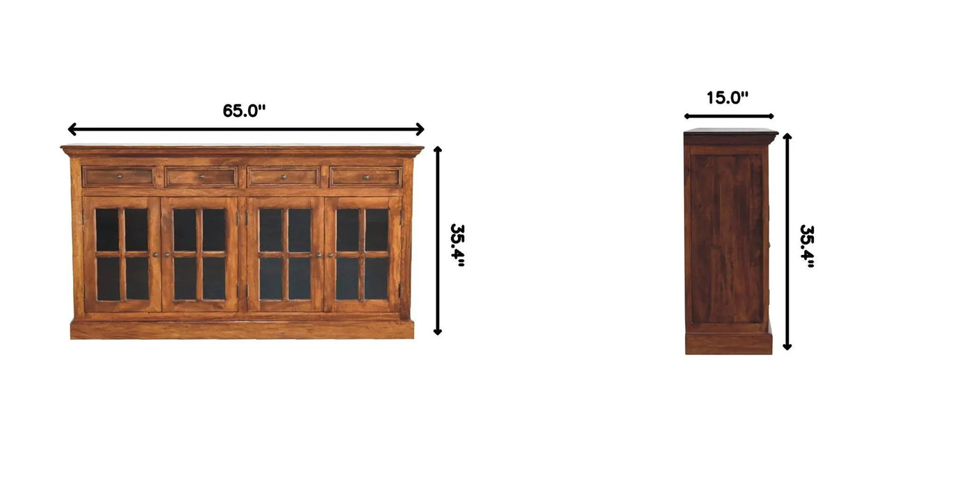 Large Glazed Sideboard by HouseOfZazla
