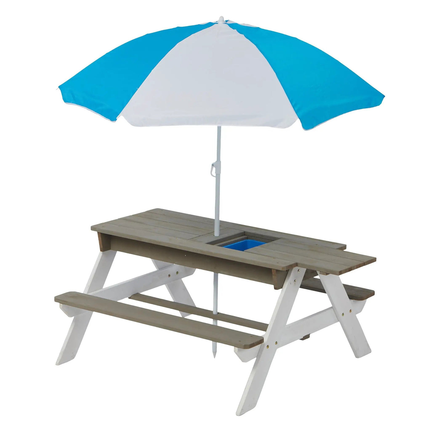 Kids Picnic Table With Sand and Water Table Conversion by HouseOfZazla