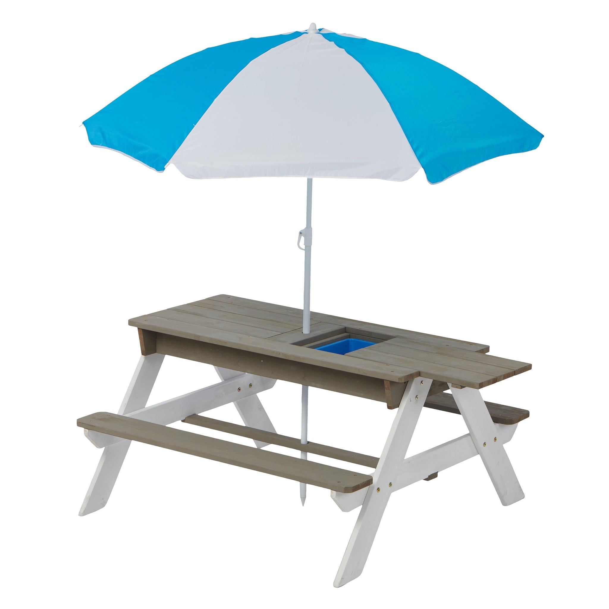 Kids Picnic Table With Sand and Water Table Conversion by HouseOfZazla