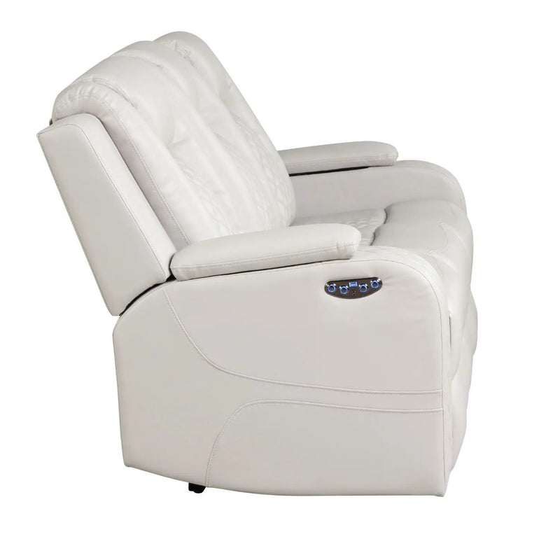 Benz - Power Reclining Sofa With LED Lighting