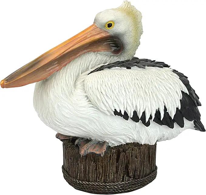 Design Toscano Dock of the Bay Pelican Statue by GreenHaven Gardens