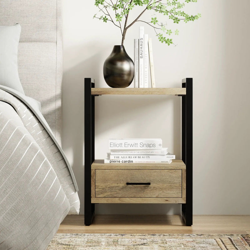 Riverside - Bedside Table - Natural by HouseOfZazla
