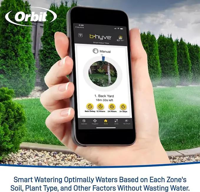 Orbit 57925 B-hyve 8-Zone Smart Indoor Sprinkler Controller by GreenHaven Gardens
