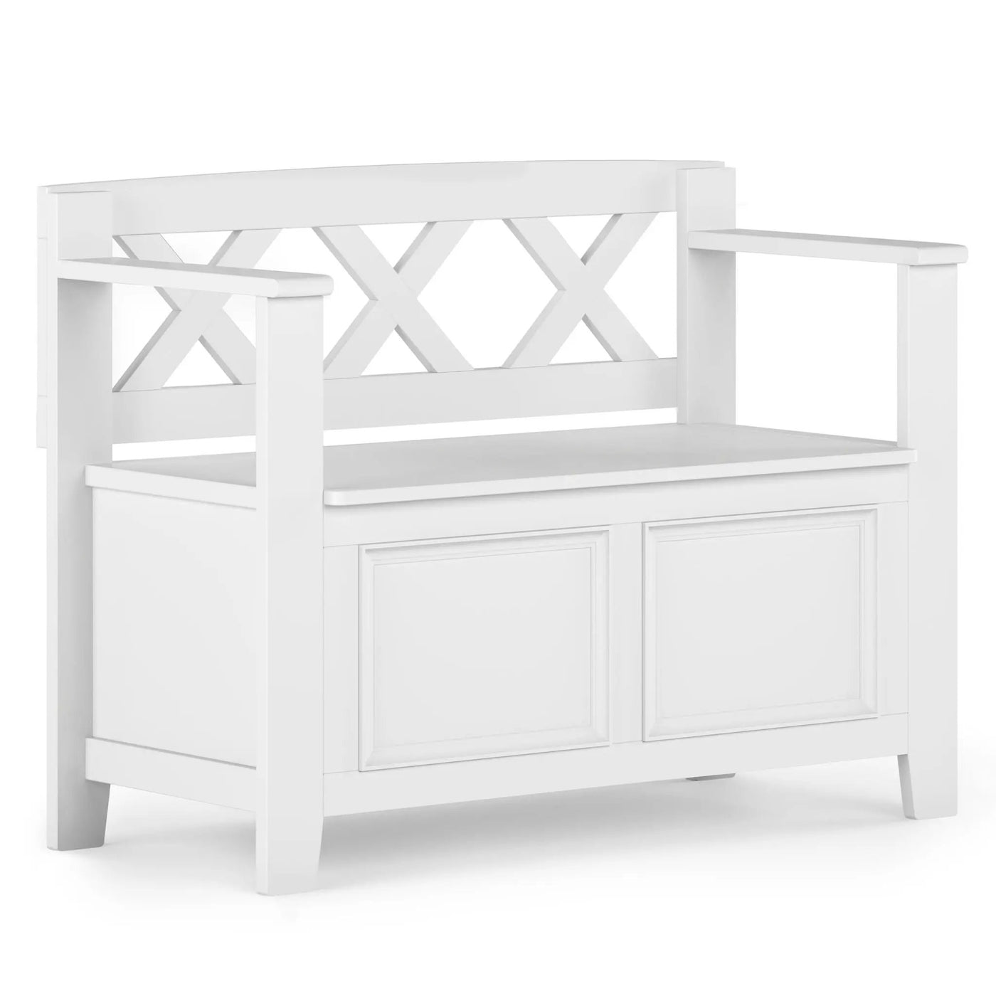 Amherst - Small Transitional Entryway Storage Bench by HouseOfZazla