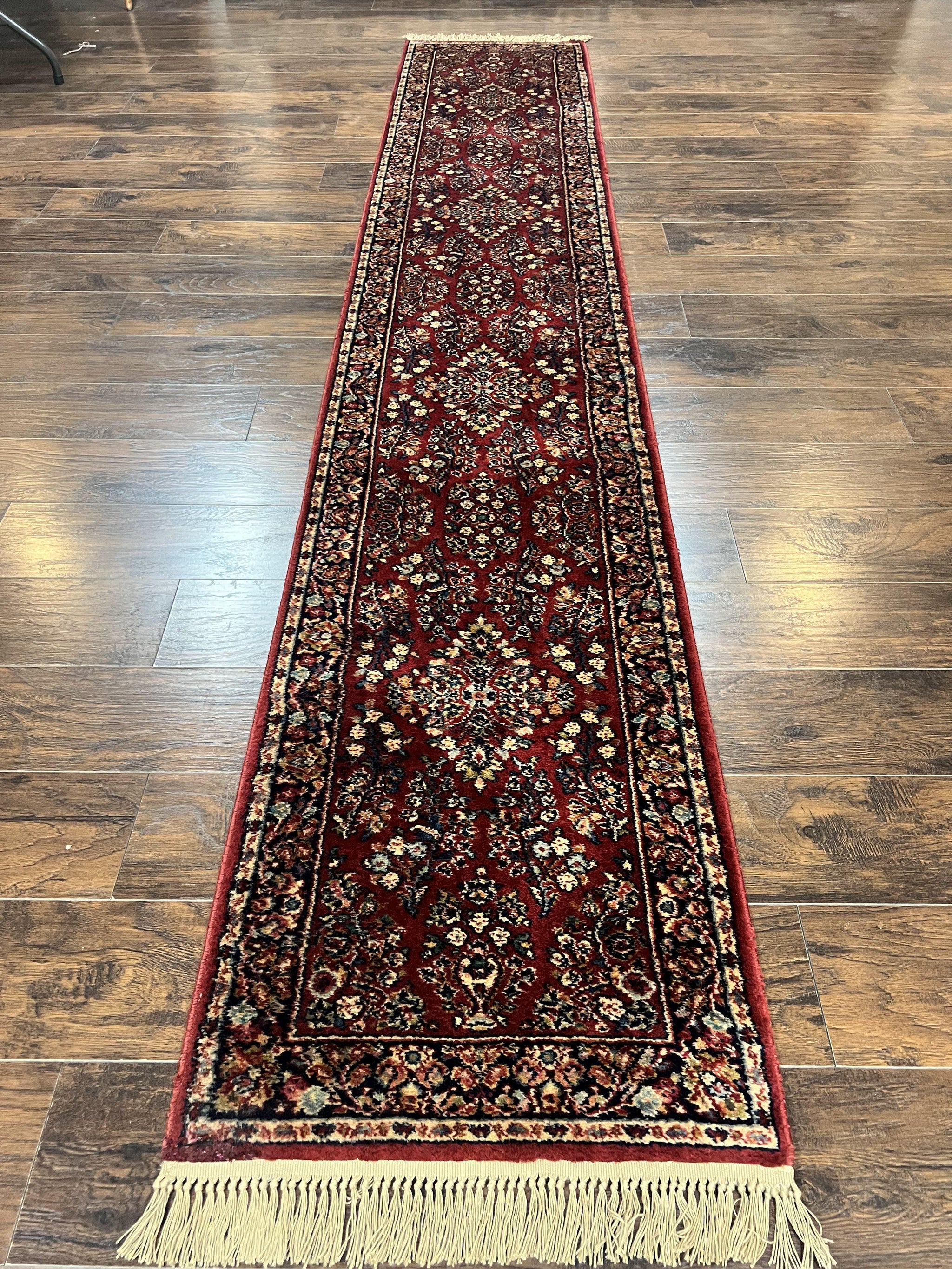 Antique Karastan Runner Rug 2x12, Karastan Sarouk #785, Original Collection, 700 Series, 2 x 12 Runner for Hallway, Wool Karastan Rug, Rare by Jewel Rugs