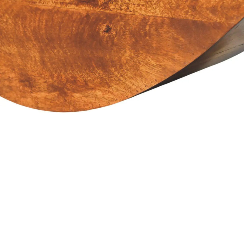Crescent - Floating Wall Shelf - Brown by HouseOfZazla