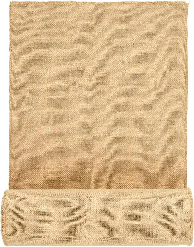 VEVOR Burlap Fabric Roll, 14” x 30 ft High Density Natural Jute Fiber Material for Outdoor Plant Care, Tree Wrap Roll, Decor, DIY Crafts, Wedding, Garden Weed Barrier, Plants & Trees Winter Covering by GreenHaven Gardens