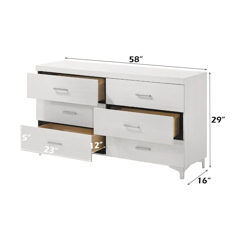 Casilda - Dresser - White by Unique Piece Furniture