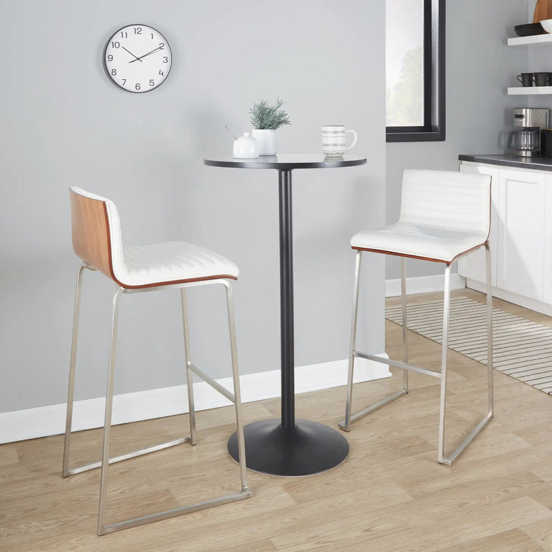 Mason Mara - Contemporary Fixed Height Barstool (Set of 2) by Unique Piece Furniture