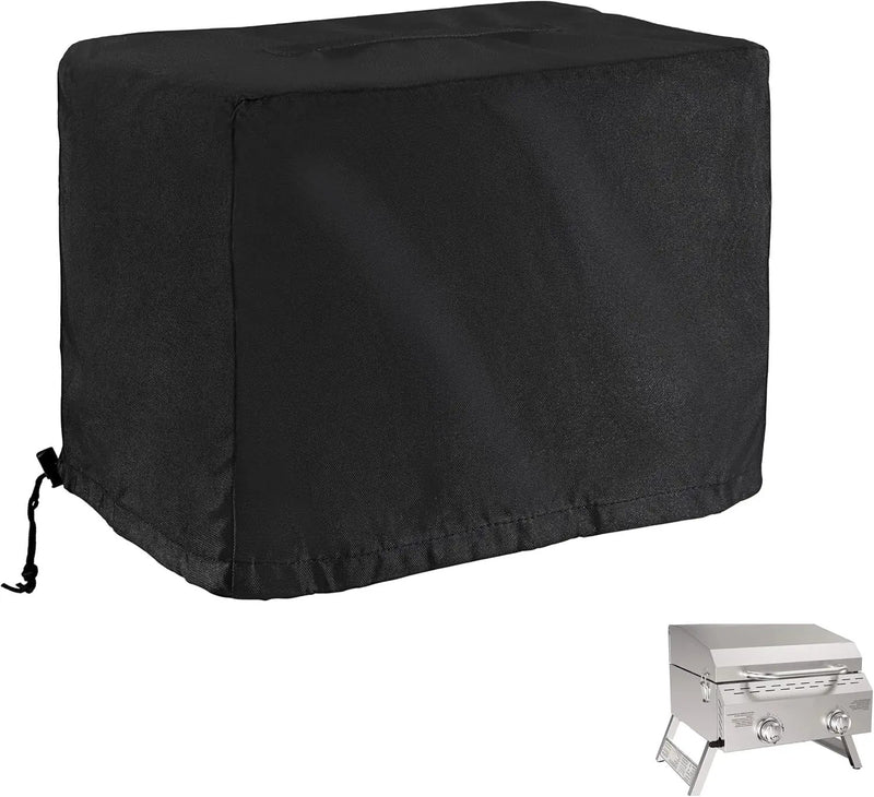 Grill Cover for Megamaster 2-Burner Tabletop Grill, Protective Barbeque Grill Cover for Portable 2-Burner Camping Grill, Outdoor BBQ Cover for Portable Gas Grill/Small Propane Grill by GreenHaven Gardens