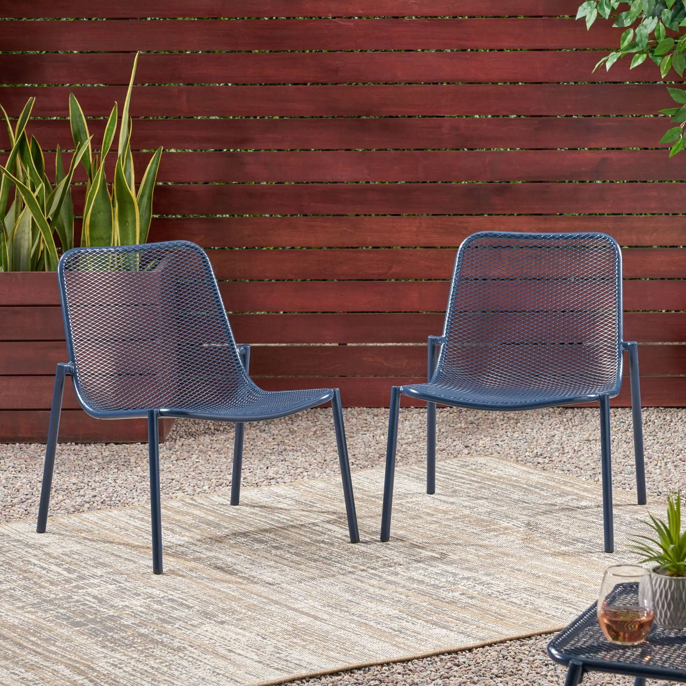 Kincaid Stackable Iron Chair by HouseOfZazla