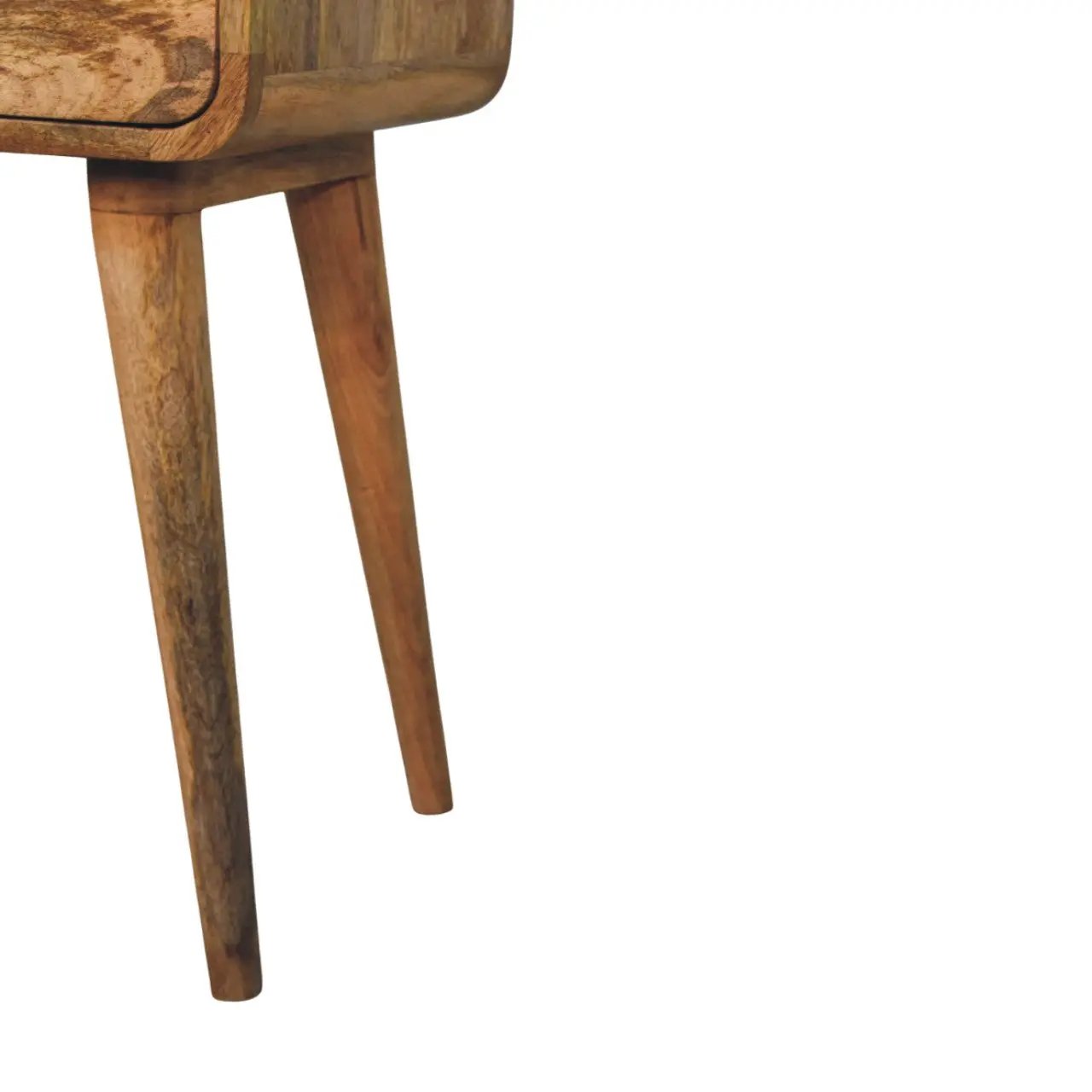 Solid Wood Avora Nightstand with 1-Drawer, Oak-ish by HouseOfZazla