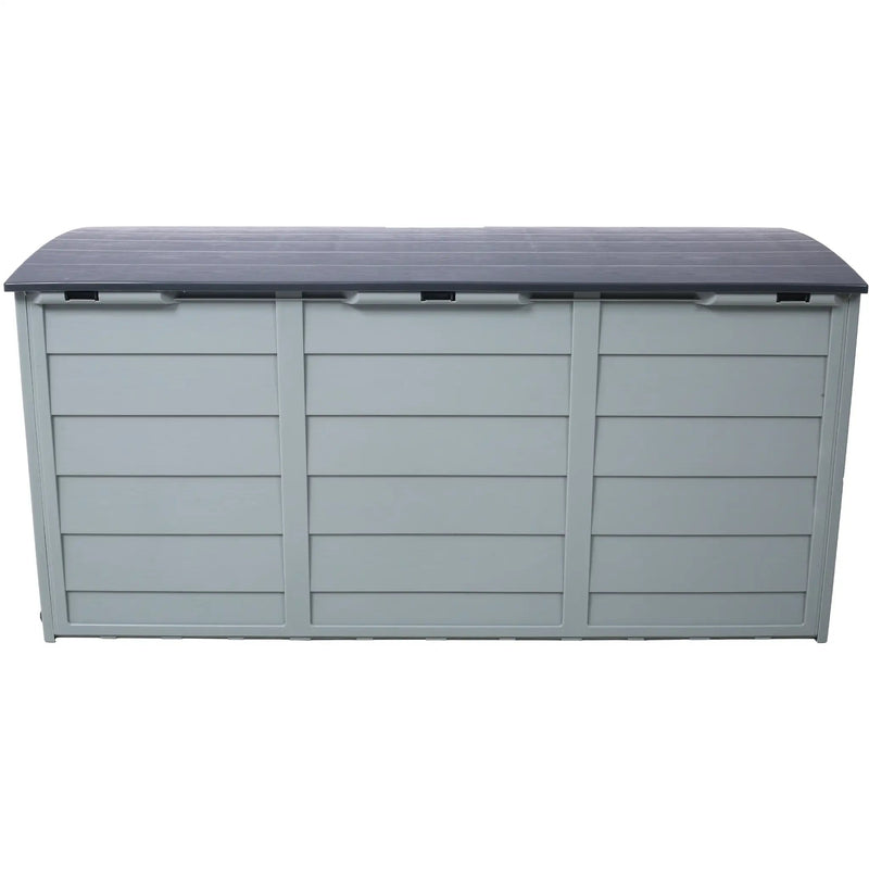 75 Gallon Resin Deck Box Storage Shed by HouseOfZazla