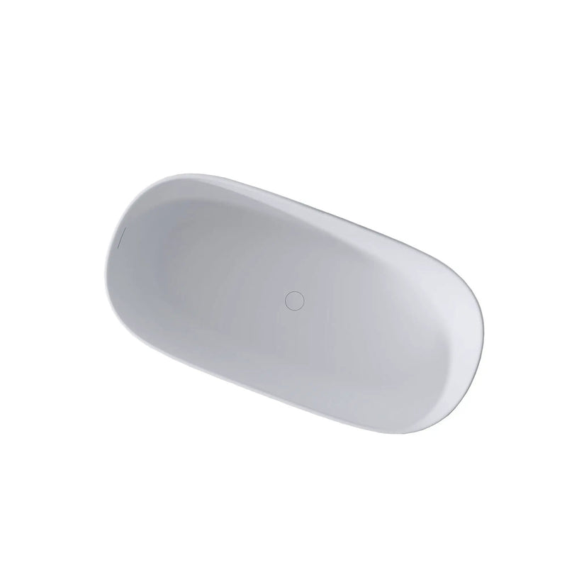 51" Freestanding Bathtub in Matte White by HouseOfZazla