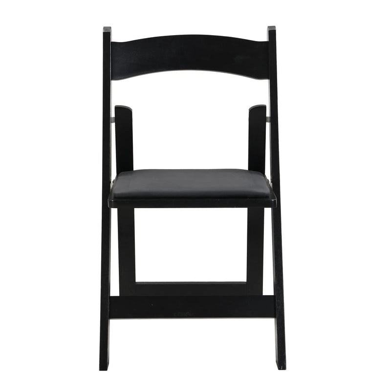 Solid Wood Upholstered Folding Chair Set, Dining Room (Set of 4) by Unique Piece Furniture