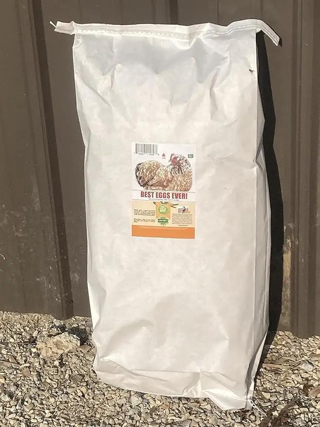 Pampered Chicken Mama Backyard Chicken Treats for Great Eggs - All-Natural Backyard Chicken Feed Supplies - Hen Treats for The Best Eggs Ever - High Calcium Supplement for Chickens (8 pounds) by GreenHaven Gardens