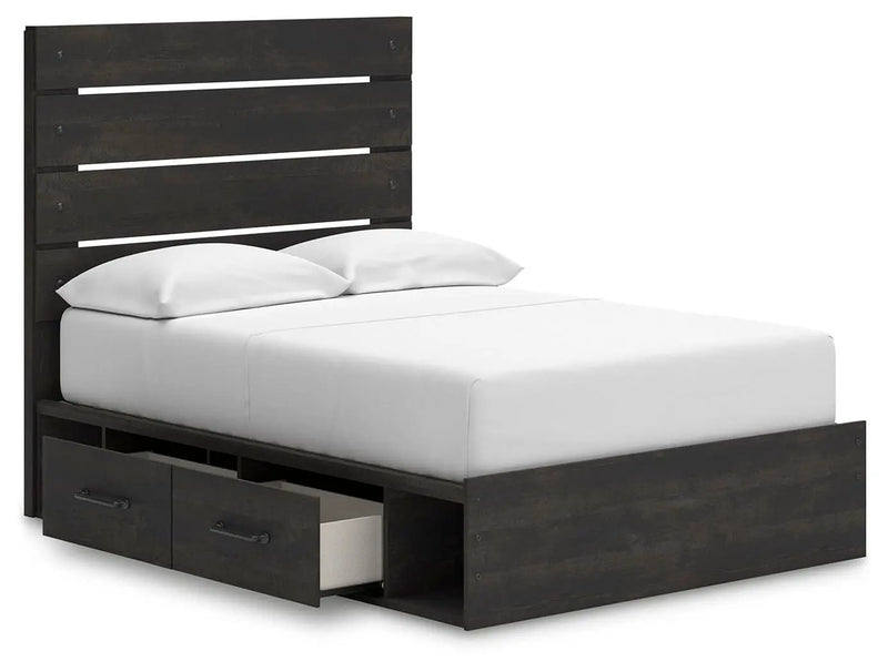 Hollivern - Panel Bed With Storage by Unique Piece Furniture