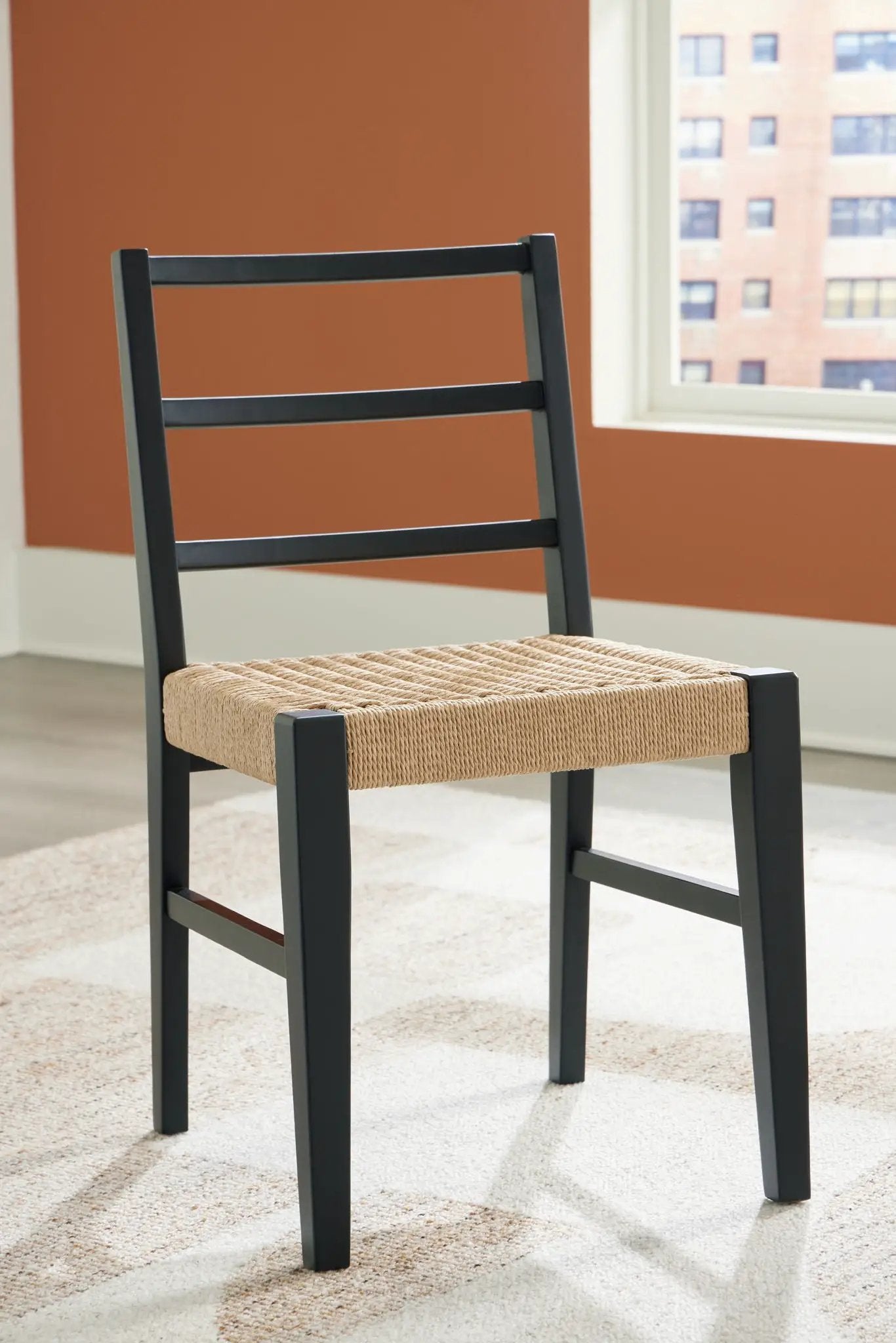 Isanti - Dining Room Side Chair (Set of 2) - Light Brown / Black by Unique Piece Furniture