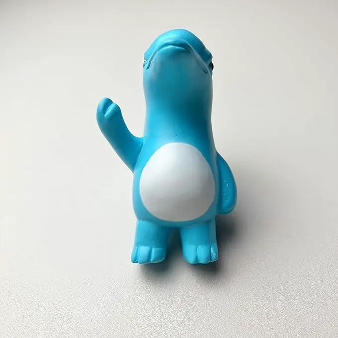Jxueych Rebellious Dolphin Figurine, Standing 3.5 Inch Resin Garden Statue – The Cutest Blend of Cuteness and Rebellion! by GreenHaven Gardens