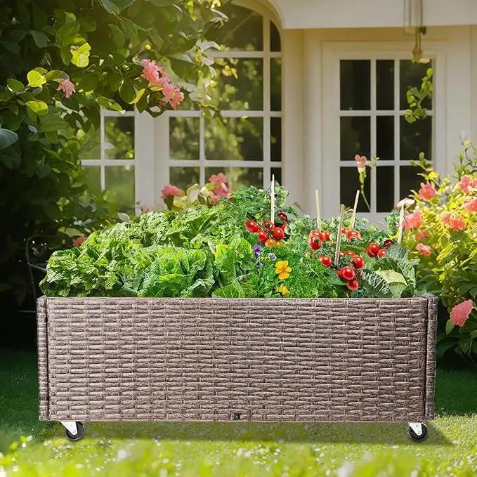 WONDER GARDEN Raised Garden Bed-Planter Box - Elevated Raised Garden Beds Outdoor with Legs for Vegetables Flower Herb Backyard Patio by GreenHaven Gardens