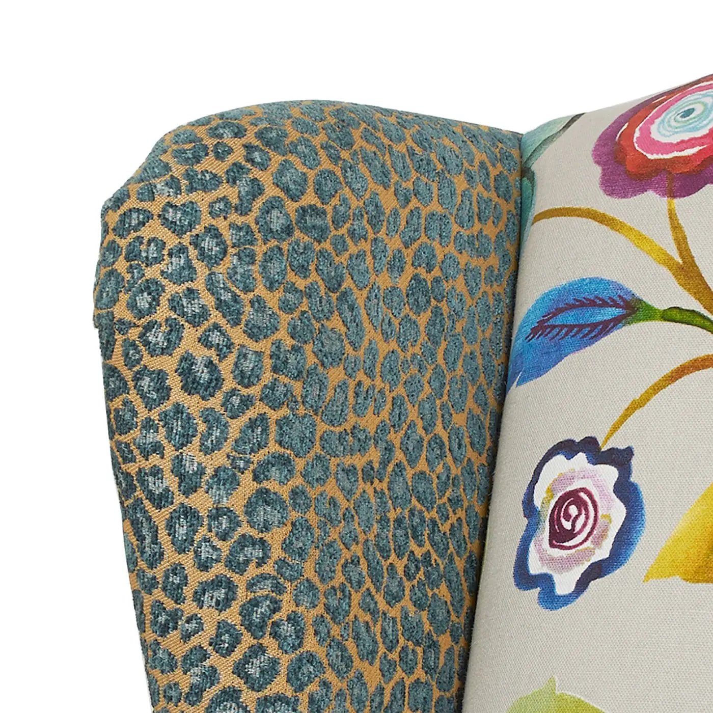 Anya - Boho Chic Wingback Accent Arm Chair by HouseOfZazla