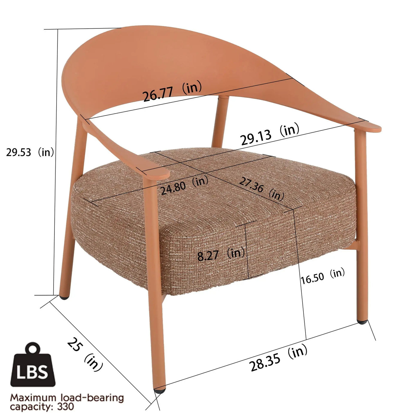 Furniture Set With Seat Cushions, Sturdy And Durable by HouseOfZazla