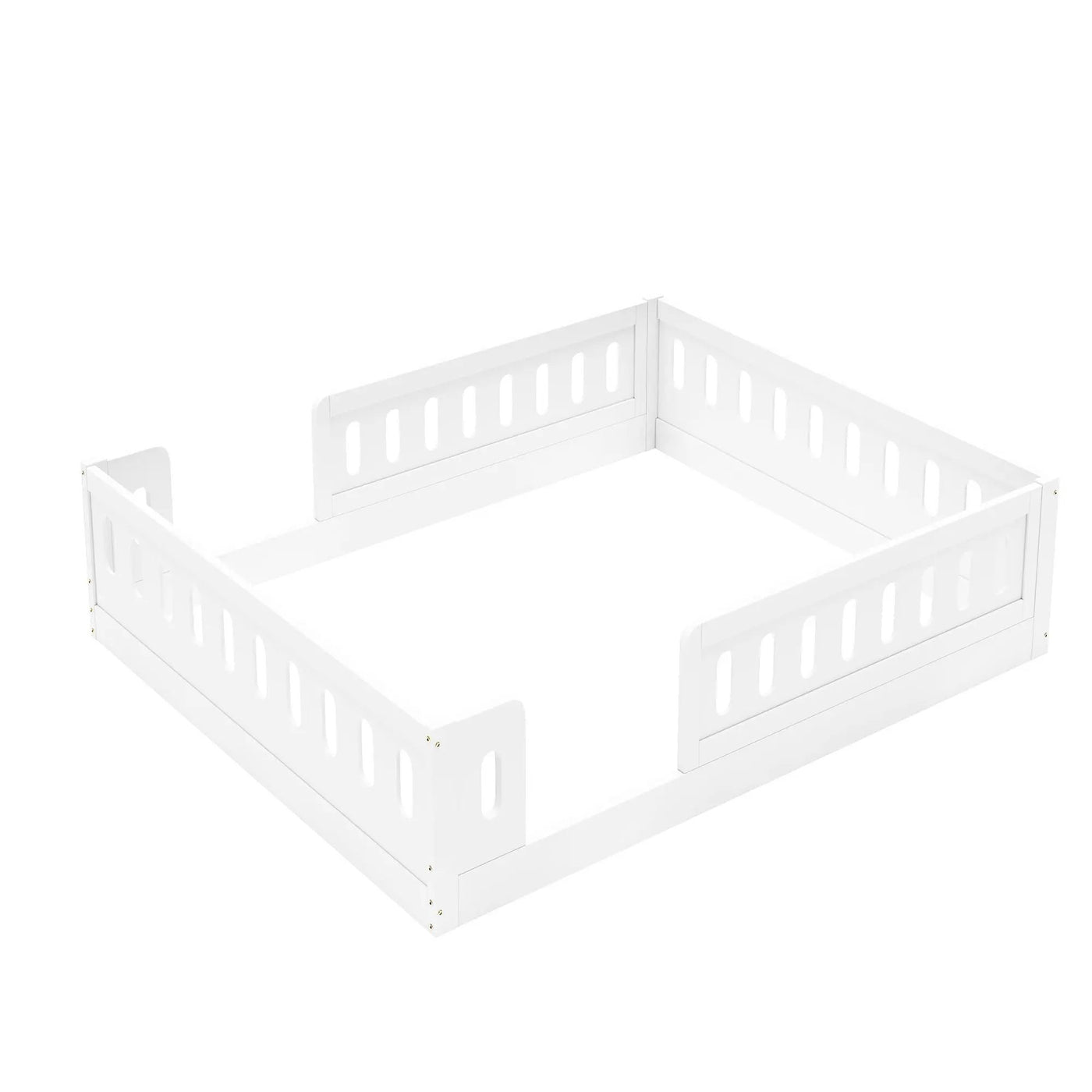 Platform Bed With Guardrail by HouseOfZazla