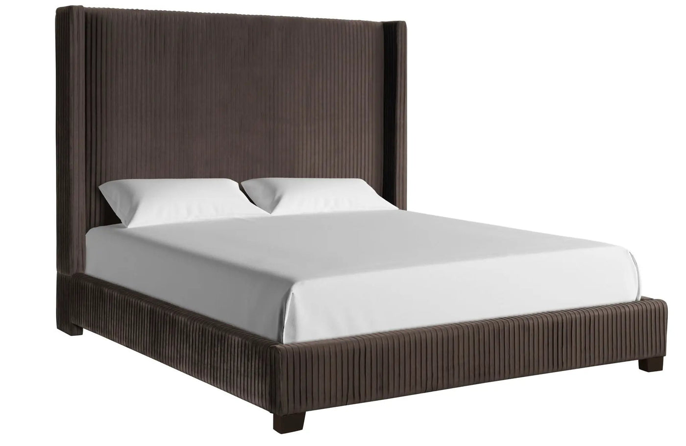 Upholstered Bed, Space-Saving Design by Unique Piece Furniture